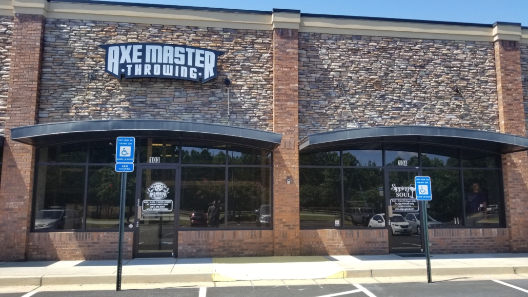 Exterior of Axe Master building